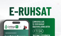 Çankaya Belediyesi'nde e-Ruhsat Başladı