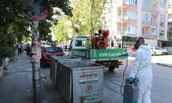 Çankaya'da Belediyenin İlaçlama Çalışmaları Sürüyor
