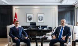 Dışişleri Bakanı Fidan, Basra Valisi Eydani ile Ankara'da Görüştü