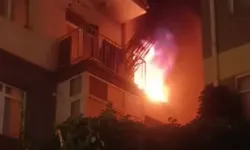 Ankara'da 7 Katlı Apartmanda Yangın Paniği