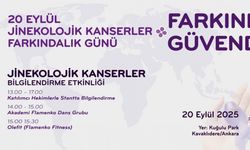 Çankaya Belediyesi, 20 Eylül Dünya Jinekolojik Kanserler Farkındalık Günü Etkinliği Düzenliyor