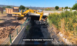 Mogan ve Eymir Göllerini Bağlayan Kanal Temizleniyor
