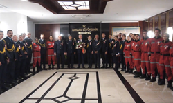 Ankara İtfaiyesi'nden Mansur Yavaş'a Ziyaret