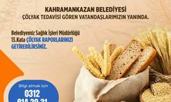 Kahramankazan Belediyesi'nden Çölyak Hastalarına Destek