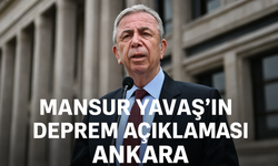 Ankara'da Deprem: Mansur Yavaş'tan Açıklama
