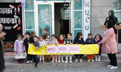 Pursaklar'da Minikler 'Nezaket'i Öğreniyor