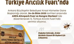 Başkent Arıcılığı Türkiye Arıcılık Fuarı’nda!