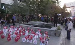 Ankara'da CHP’li Kadınlardan 'Boş Tencere' Eylemi