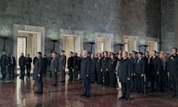 Vali Vasip Şahin, ABB Başkanı Mansur Yavaş ve Beraberindeki Heyet Anıtkabir’i Ziyaret Etti
