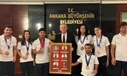 Mansur Yavaş: "Biz Destek Olacağız, Sporcularımız da Dünya Rekorları, Altın Madalya Getirmeye Devam Edecek"