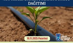 Mansur Yavaş'tan Çiftçiye %50 Hibeli Damla Sulama Borusu Desteği