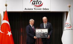 Ahmet Davutoğlu'ndan ATO'ya ziyaret