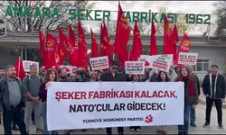 Ankara Şeker Fabrikası Önünde 'NATO' Eylemi