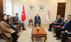Çin’in Ankara Büyükelçisi'nden, YÖK Başkanı'na Ziyaret