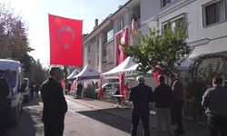 Şehit Hava Pilot Üsteğmen Cüneyt Kandemir'in Ankara'daki Evinde Yas