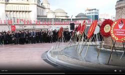 Taksim’deki 10 Kasım Anmasında AK Parti Çelengi Bırakılmadı