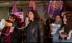 Ankara'da Kadınlardan Gülhan Taş'ın Öldürüldüğü Ev Önünde Eylem