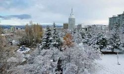 Ankara’ya İlk Kar Yağdı