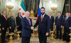 Şara ile Putin Moskova'da Görüştü