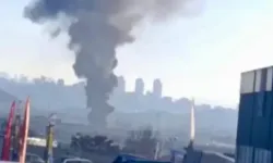 Ankara'da Atık Plastik Yangını