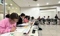 Pursaklar’da Çocuklar Çiziyor Renkler Konuşuyor