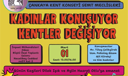 Çankaya Kent Konseyi Kadın Meclisi ve Semt Meclisleri’nden, "Kadınlar Konuşuyor, Kentler Değişiyor" Paneli