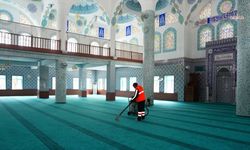 Gölbaşı Belediyesi’nden Camilerde Ramazan Temizliği