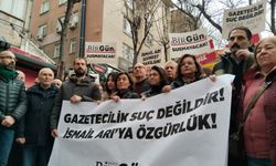 Gazeteci İsmail Arı'nın Gözaltına Alınması Ankara'da Protesto Edildi