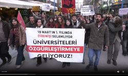 Ankara'da, 19 Mart’ın Yıl Dönümü Yürüyüşünde 30’dan Fazla Öğrenci Gözaltına Alındı