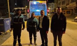 Pursaklar'da Ekipler Temizlik Mesaisinde