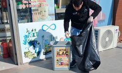 Pursaklar'da Atık İlaçlar Toplama Kutusuna