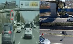 Afiş Asarken Üst Geçitten Düştü: Arabanın Altında Kalarak Hayatını Kaybetti