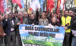 Akbelen Tutuklusu Esra Işık İçin Ankara'da Protesto
