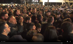 Ümit Erkol'un Tutuklanması Ankara İl Başkanlığı Önünde Protesto Edildi