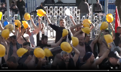 Erkan Baş, Doruk Madencilik İşçileriyle  Kurtuluş Parkı'nda Açlık Grevine Başladı