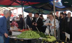 Kahramankazan Belediye Başkanı Çırpanoğlu'ndan Salı Pazarı'na Ziyaret