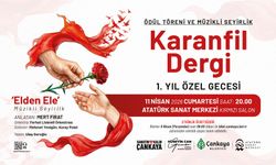 Çankaya'da Karanfil Dergi’nin 1. Yaşı Kutlanacak