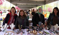 Çankaya Evleri Kursiyerlerinin Sergisi Zafer Park’ta