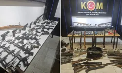 Ankara'da Bir Kişinin Evinde Çok Sayıda Silah Bulundu