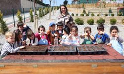 Çankaya'da Minikler, Gelecekleri İçin Tohum Ekti