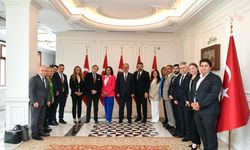 Ankara Valisi Canbolat, AKK Başkanı Yılmaz’ı Kabul etti