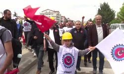 Doruk Madencilik İşçileri Ankara Yolunda