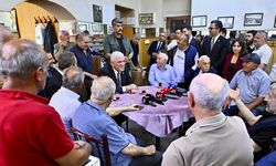 Dervişoğlu Ulus'ta Emekli Kahvesi Ziyaret Etti