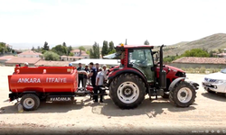 Mansur Yavaş'tan Kırsal Mahallelere Yangın Söndürme Tankeri