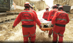 Dikimevi–Natoyolu Hattı İnşaatında 474 Personelle Tatbikat