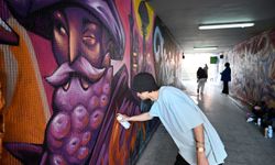 Çankaya Farabi Alt Geçidi Grafitilerle Renklendi
