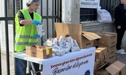 Sincan'da LGS Öncesi Simit ve Meyve Suyu İkramı