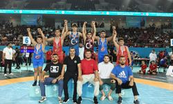 Bursa Büyükşehir Belediyesporlu Güreşçiler, Ankara'dan 14 Madalya İle Döndü