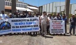 Elazığ Maden'deki İşçiler Ankara'ya Yürüyecek