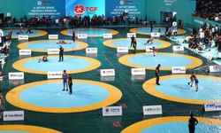Minikler Güreş Şampiyonası Ankara'da Başladı